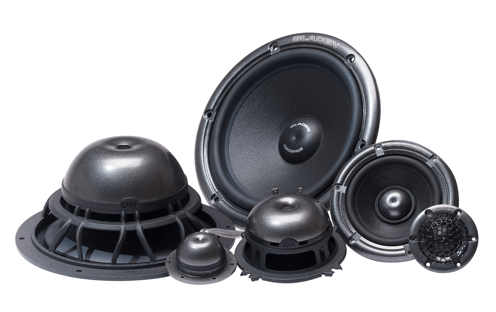 Gladen Audio Aerospace 165.3 Semi Active Component Kit